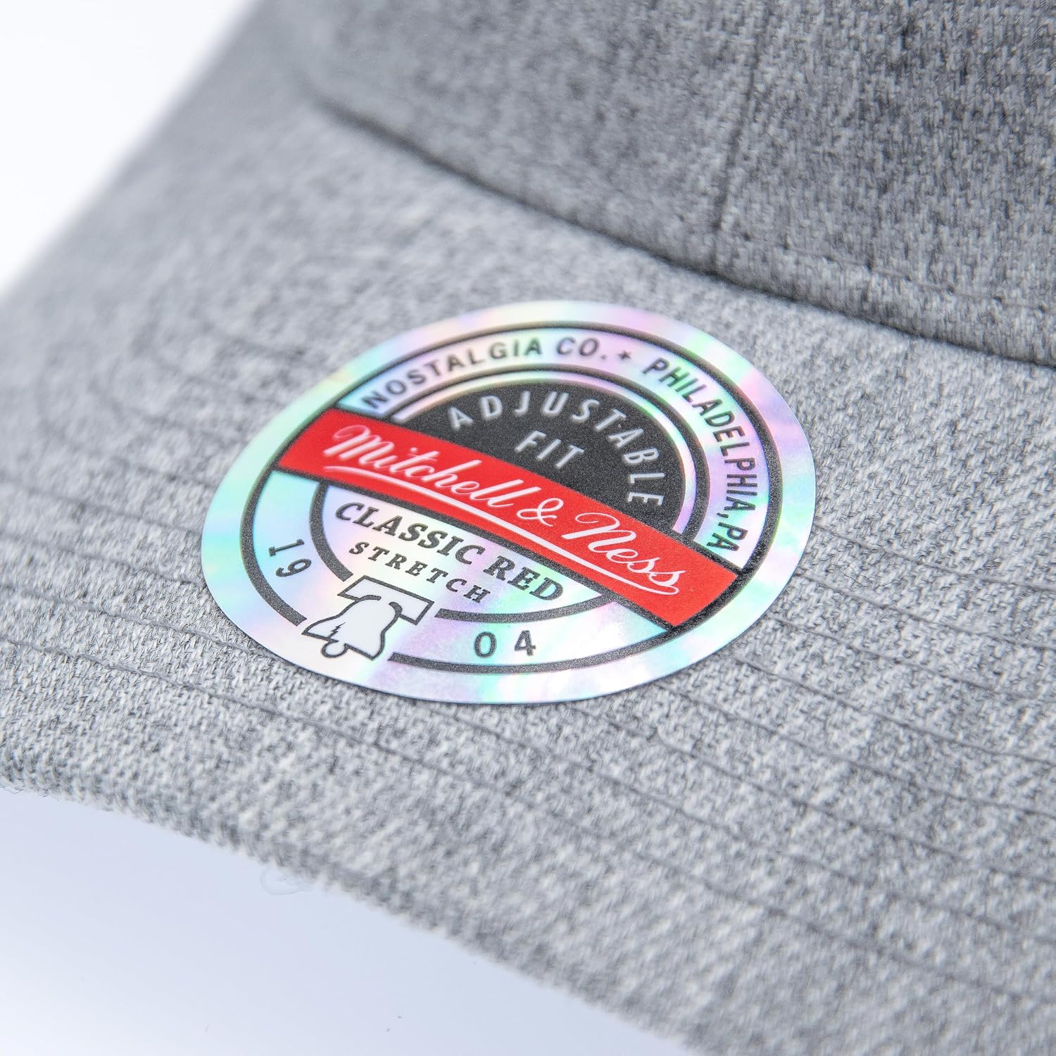 Detalle de Mitchell & Ness Visiera Curva Classic Red Snapback 55-63 cm