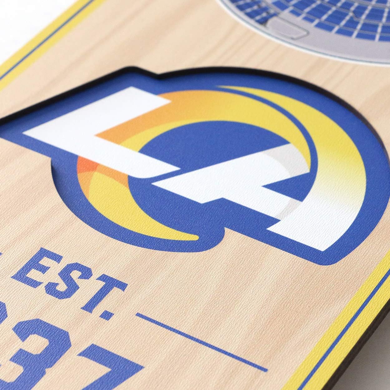 Detalle 2 de YouTheFan NFL 3D Stadium Banner 6x19 🖼