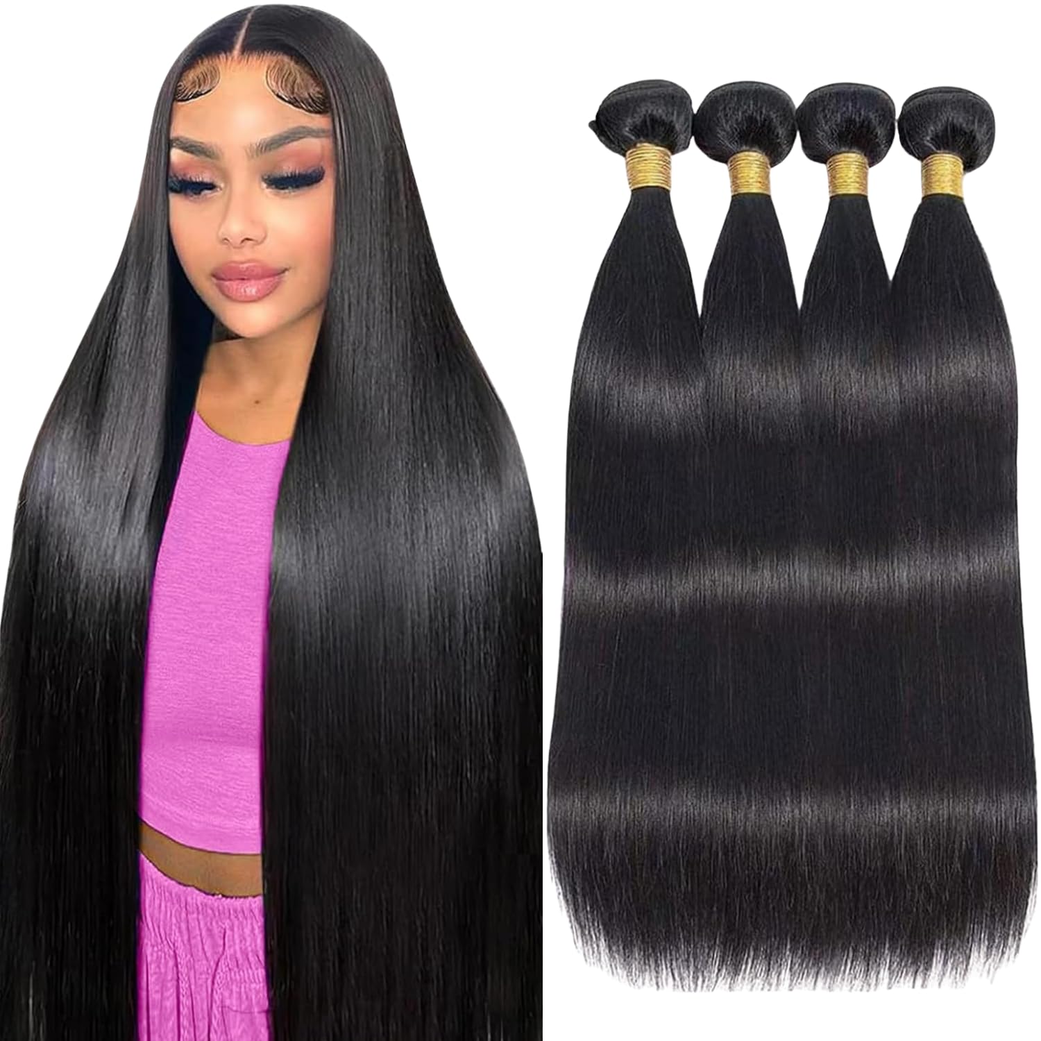 Thumbnail 6 de Human Hair Bundles 14-Inch