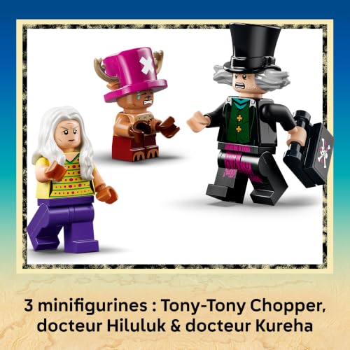 Thumbnail 6 de LEGO One Piece Le Repère du Docteur Hiluluk (75641) – Jeu de construction collector avec 3 mini figurines