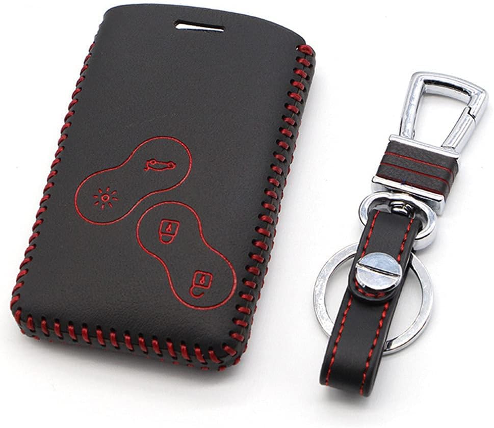 Thumbnail 6 de Happyit leather key cover for Renault, 4 buttons