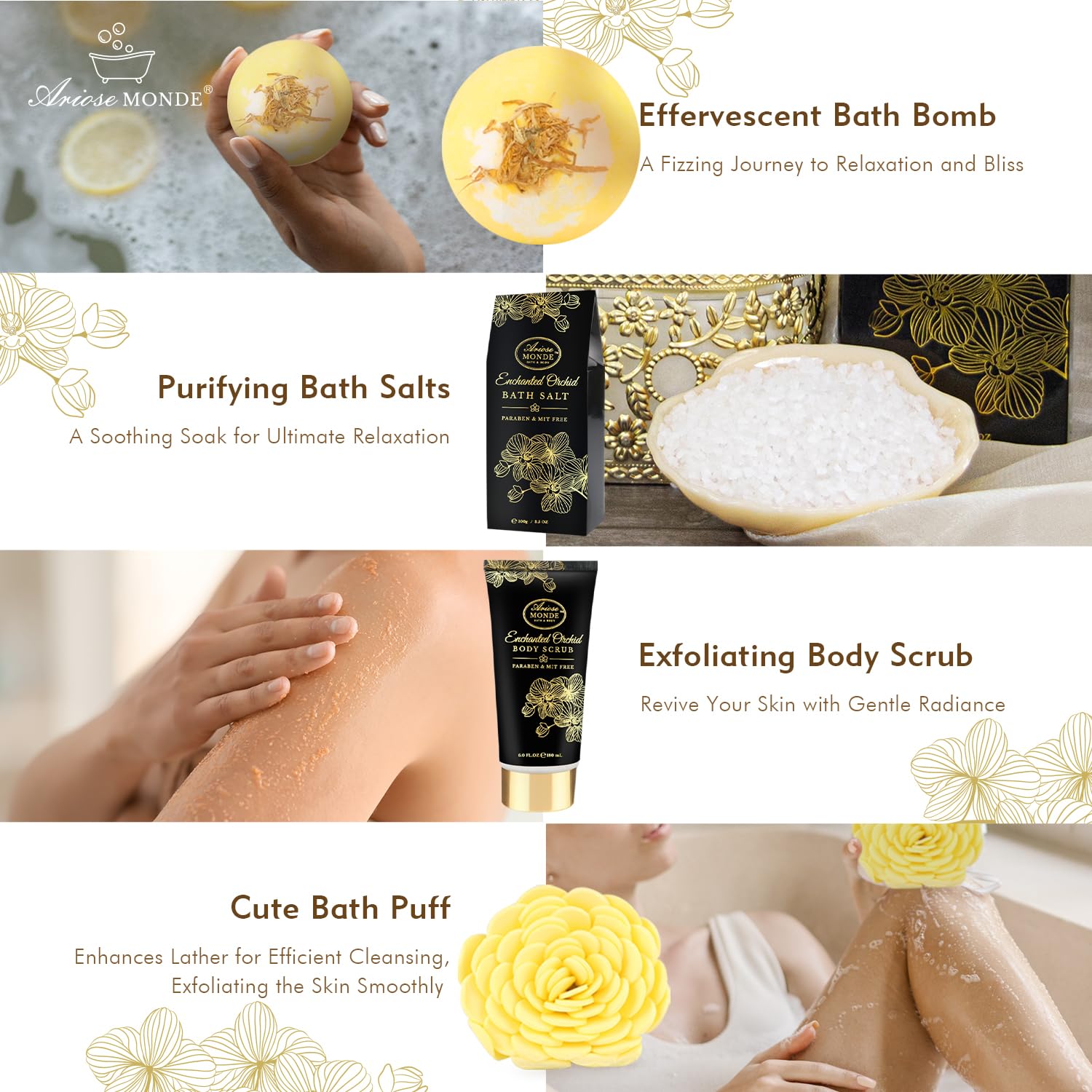 Thumbnail 4 de Spa Gift Baskets for Women 8‑Piece Set