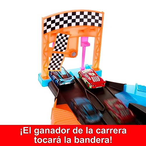 Thumbnail 6 de Mattel Disney Pixar Cars Pista Nocturna Brillante con 2 Coches 🌙
