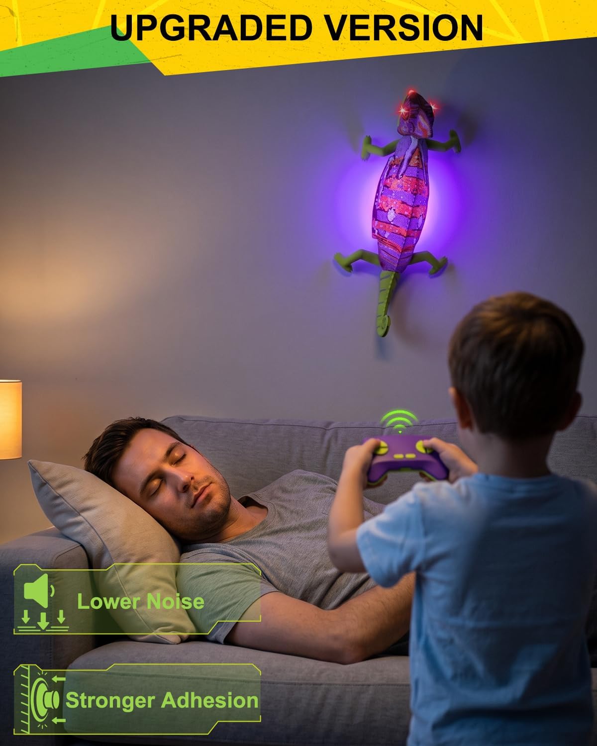 Detalle 2 de Wall-Climbing Gecko Toy
