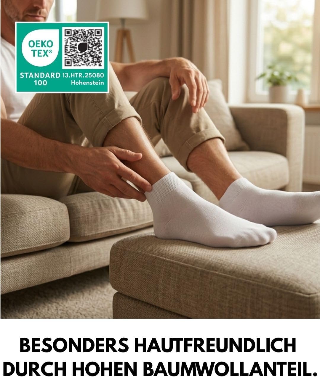 Thumbnail 6 de sockenkauf24 – 10 Paar kurze Diabetikersocken (Quarter) ohne Gummibund, Nahtfrei, für Damen & Herren