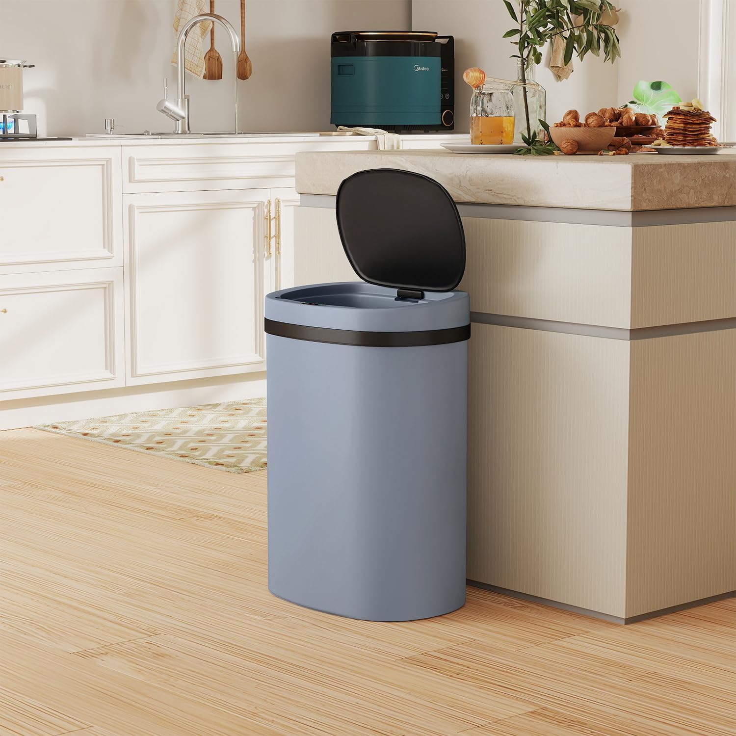 Detalle 2 de BestMassage Automatic Trash Can 13 Gallon
