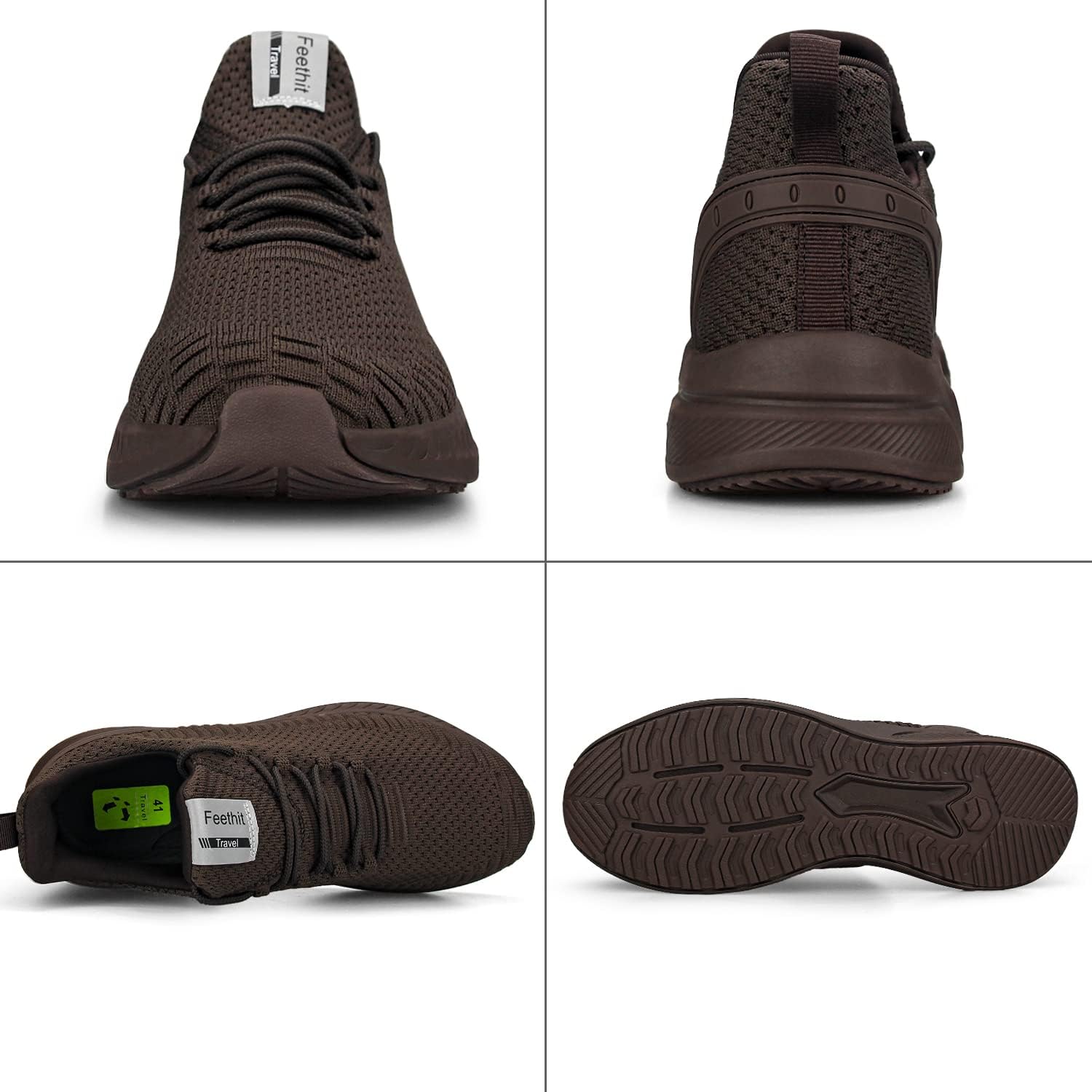 Thumbnail 1 de Feethit Mens Slip On Walking Shoes Lightweight Sneakers