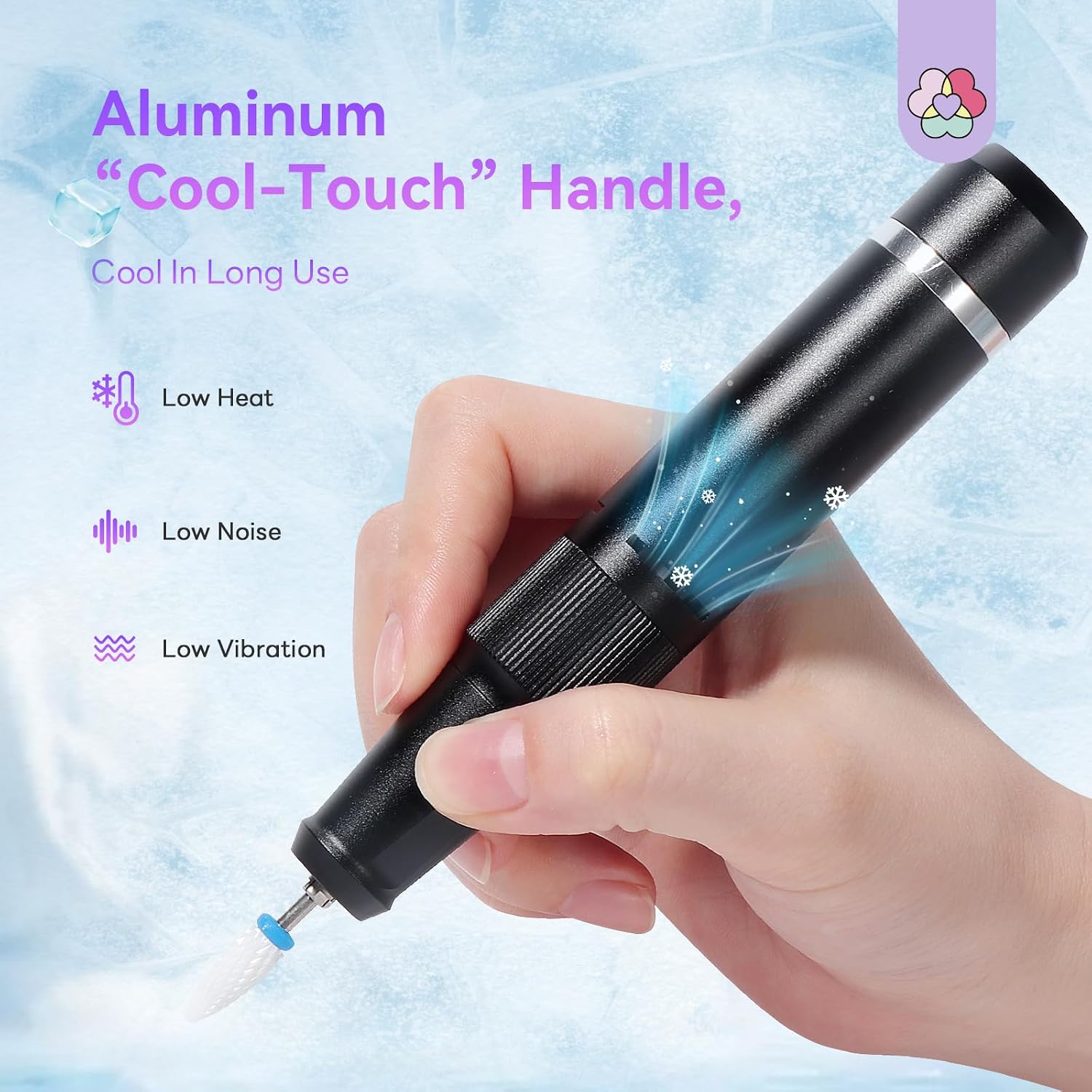 Detalle 2 de SAVILAND Professional Nail Drill 40000 RPM