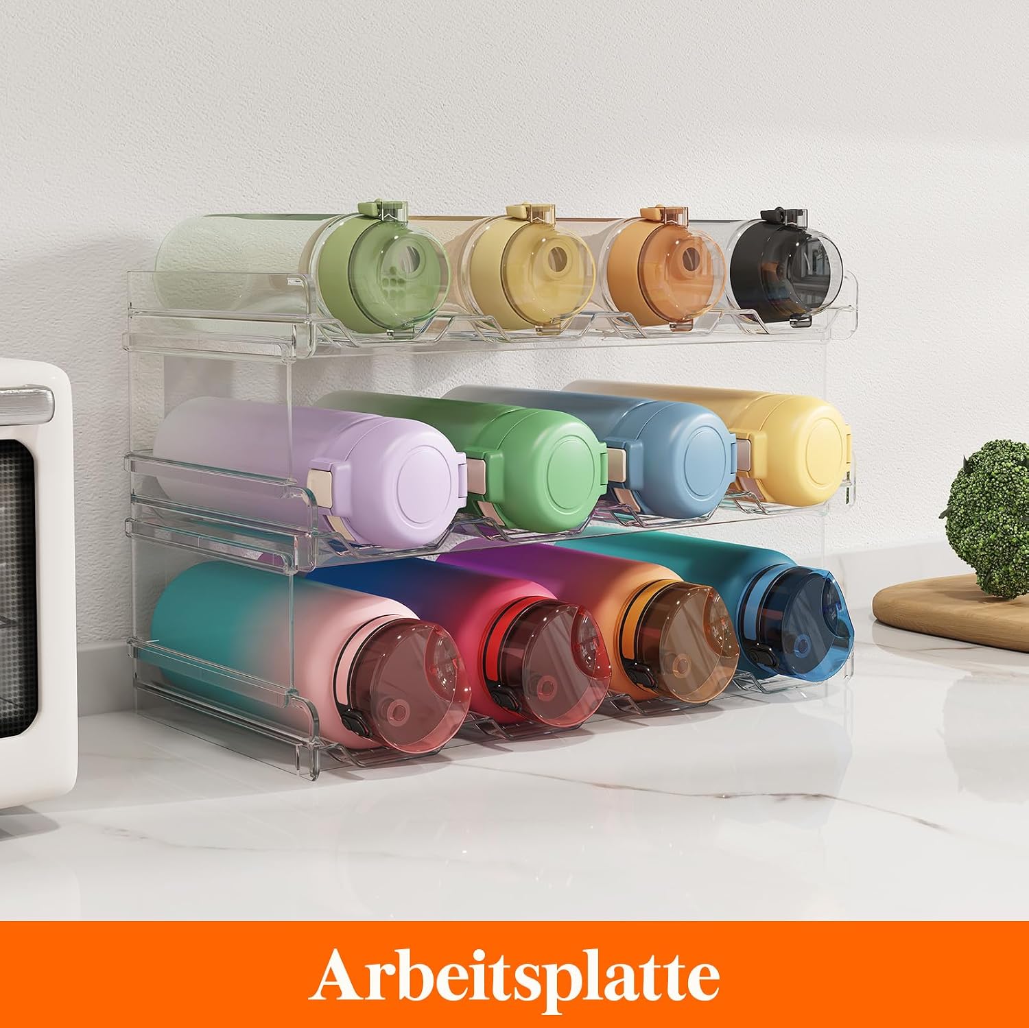 Thumbnail 6 de Lifewit Flaschenhalter Stapelbar 12 Flaschen