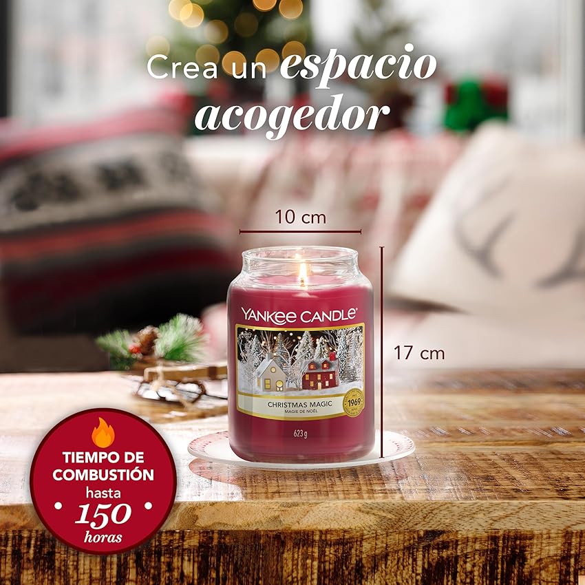 Thumbnail 5 de Yankee Candle Christmas Magic — Vela en tarro grande 🕯