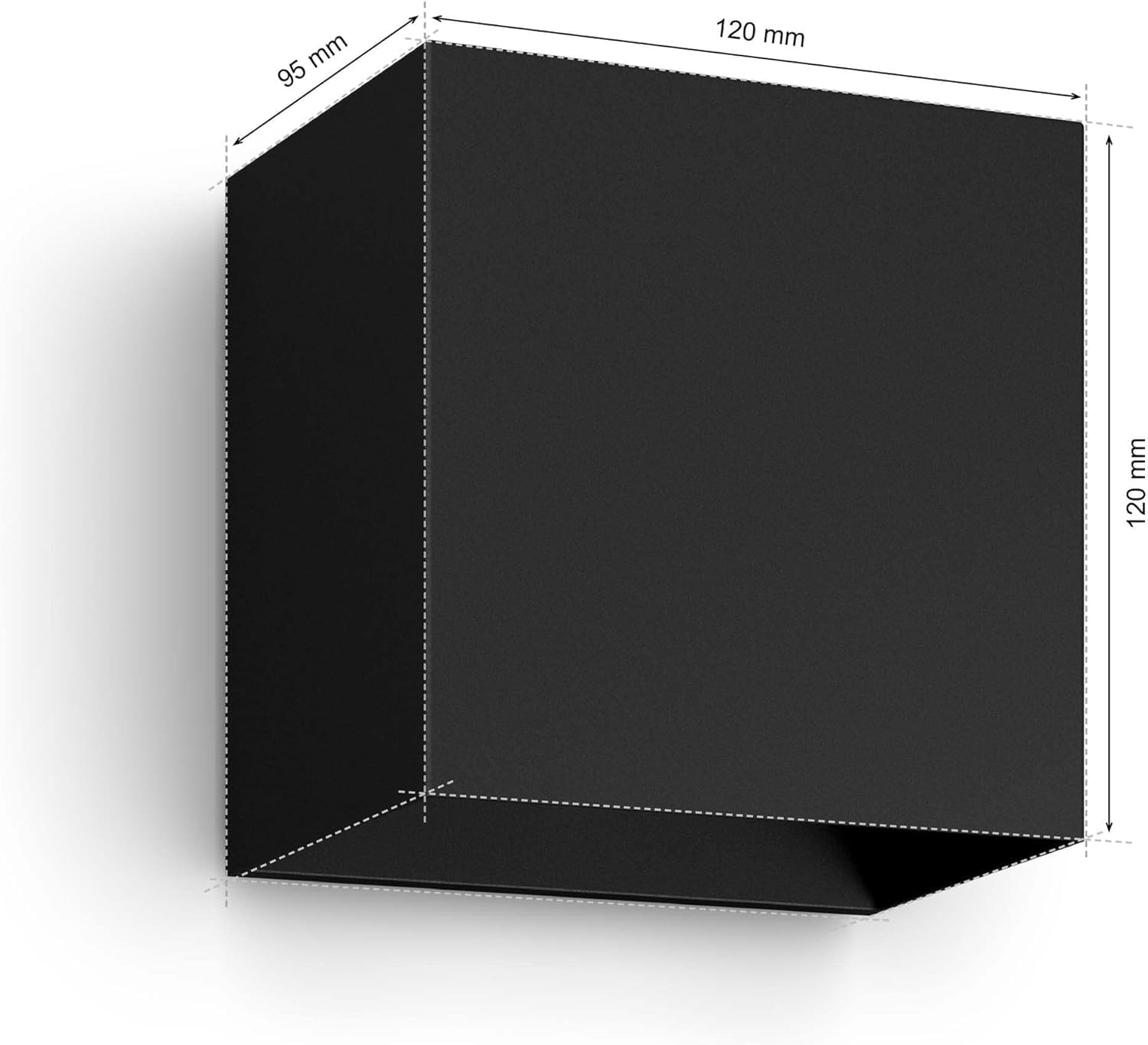 Thumbnail 2 de PHILIPS Hue White and Color Ambiance Außenwandleuchte Resonate – dimmbar, 16 Mio. Farben, steuerbar via App, Alexa kompatibel
