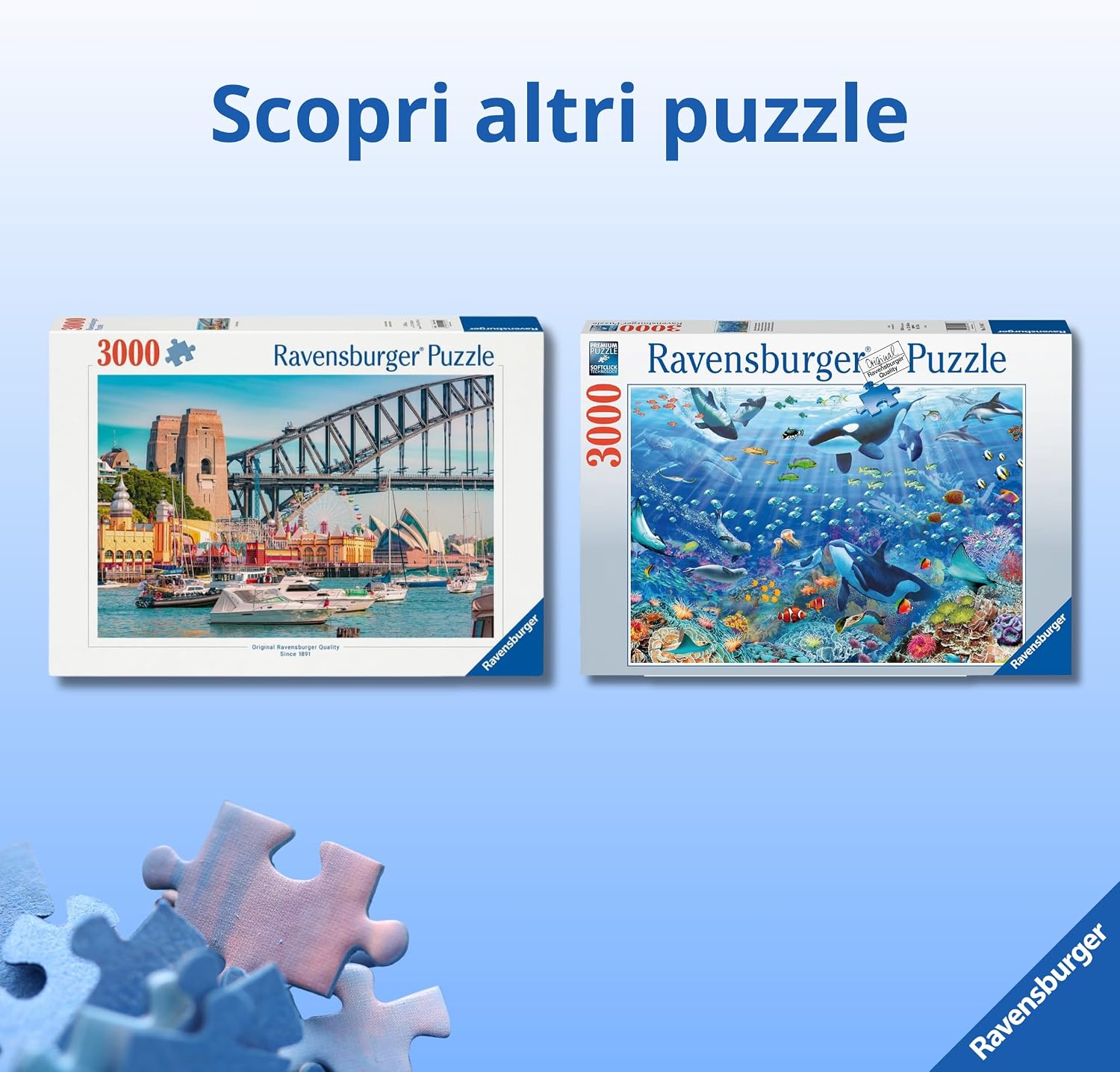 Thumbnail 5 de Ravensburger La Bellissima Città 121x80 cm 🧩
