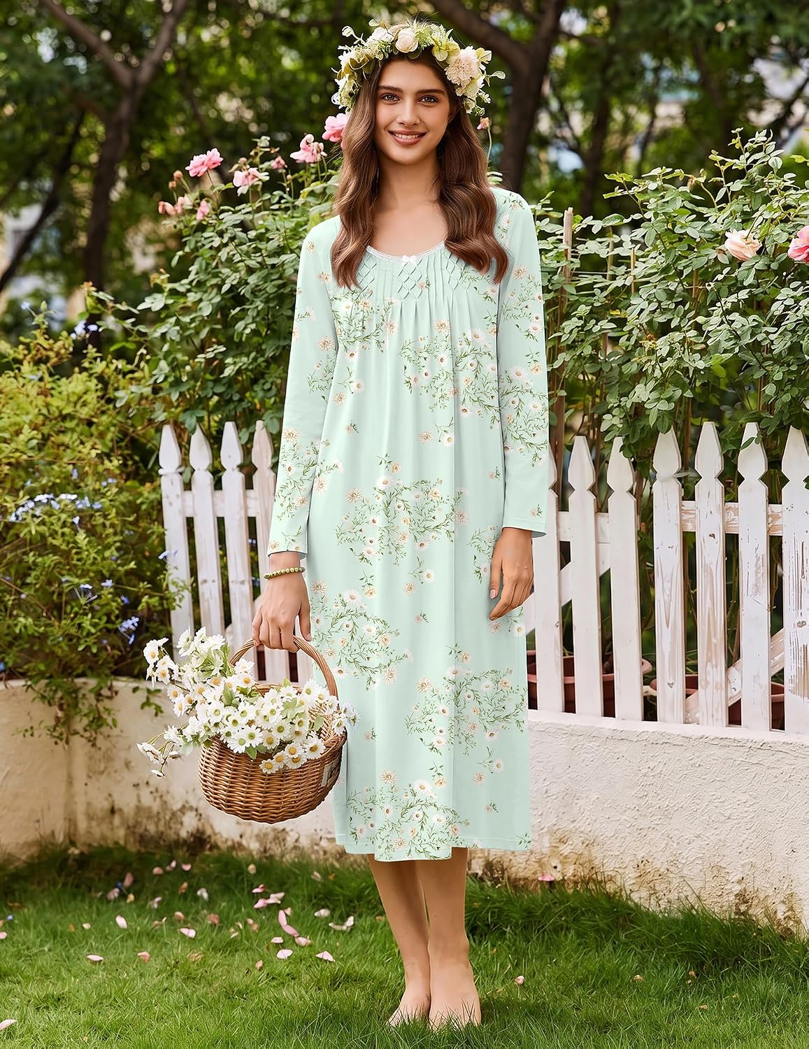 Detalle 2 de Ekouaer Cotton Nightgown