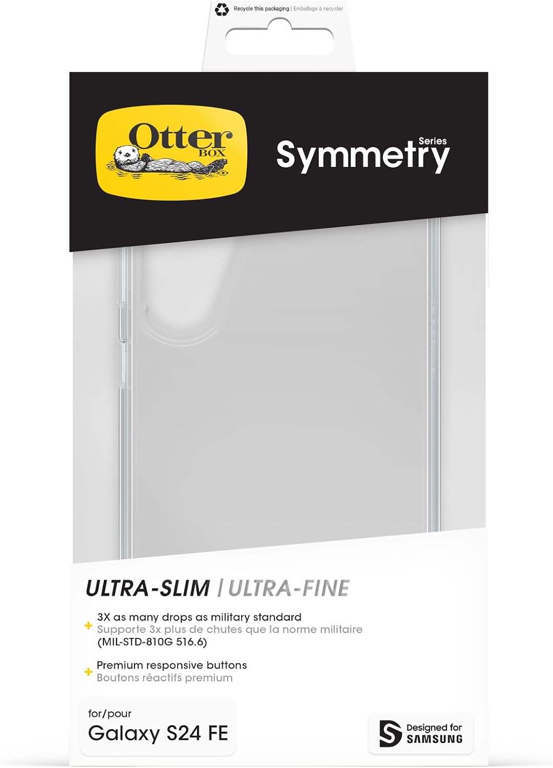 Thumbnail 4 de Otterbox Symmetry Clear, coque Galaxy S24 FE