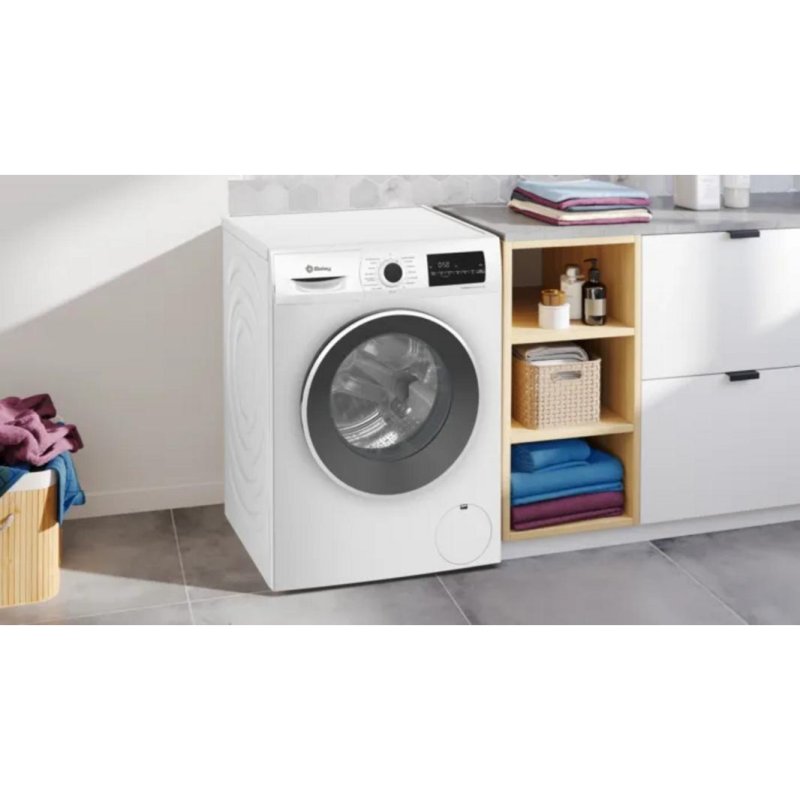 Detalle de Balay 3TS385B: Lavadora de Carga Frontal 8 kg, 1400 rpm, ExtraSilencio