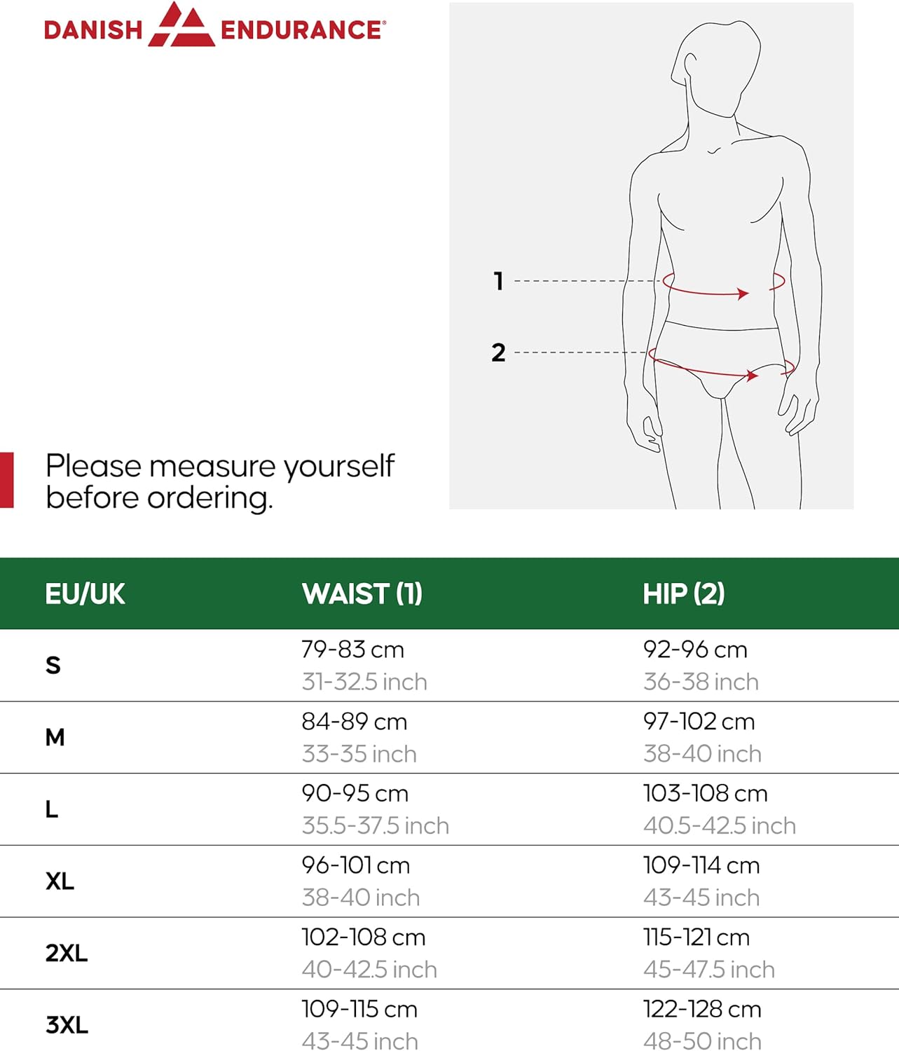 Thumbnail 5 de DANISH ENDURANCE 6er Pack Sport Boxershorts Herren 🩲