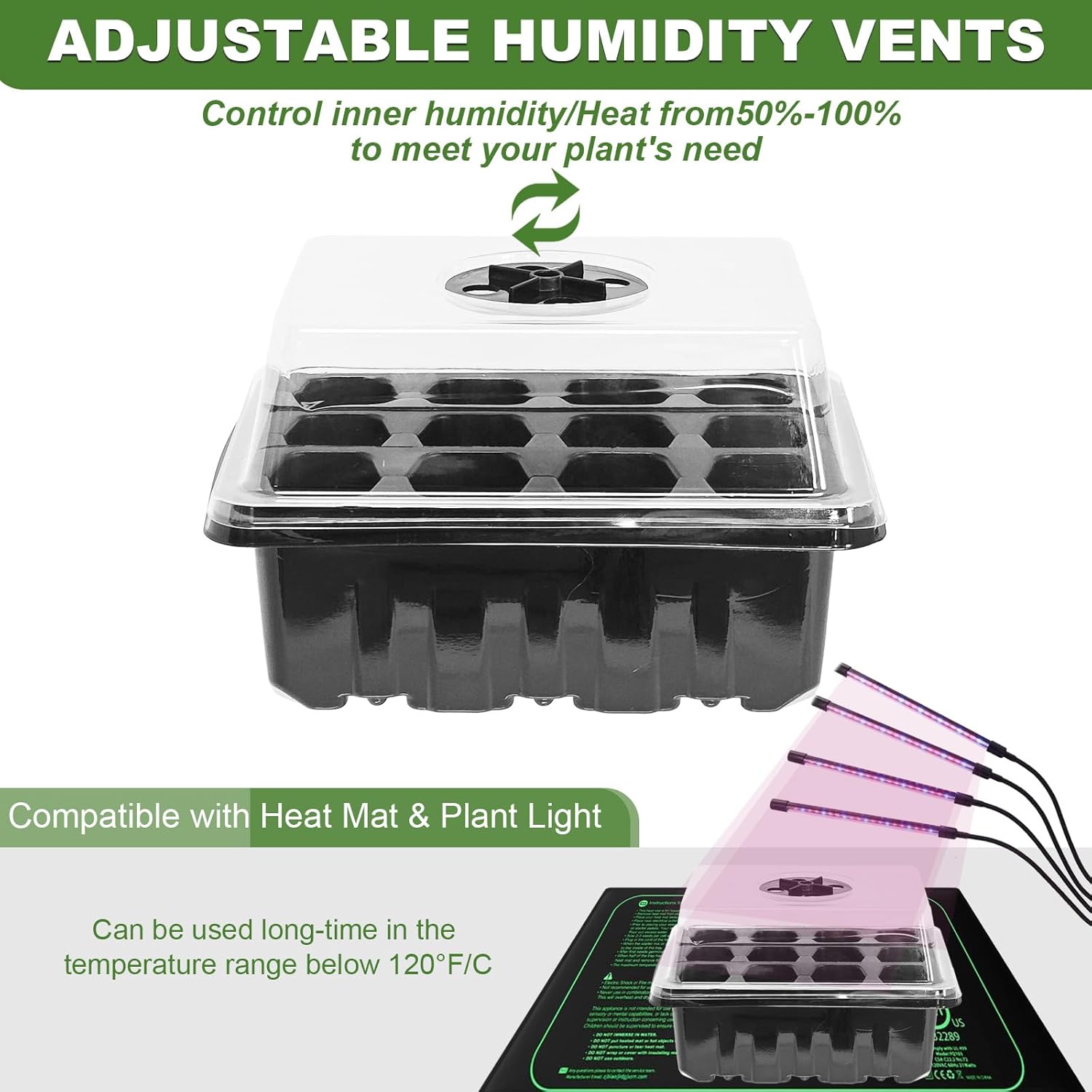 Thumbnail 3 de YUNSTK Seed Propagators 5-Pcs