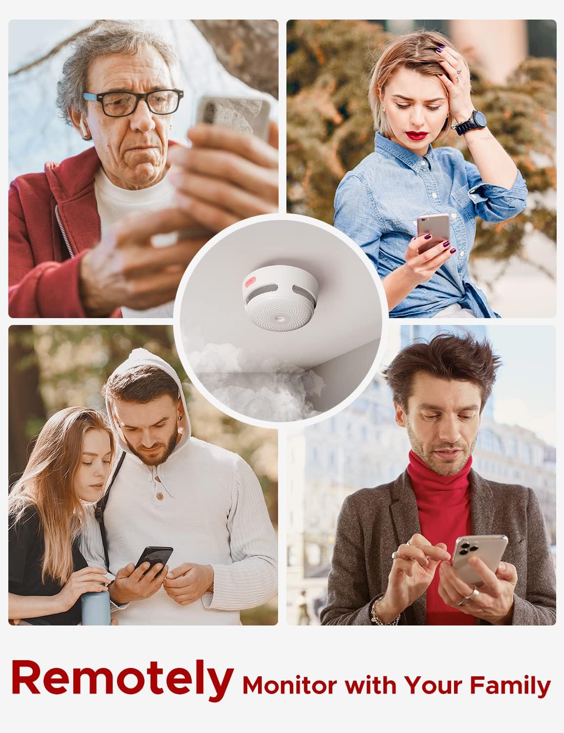 Thumbnail 2 de X-Sense XS01-WX Wi‑Fi smoke alarm 1-pack