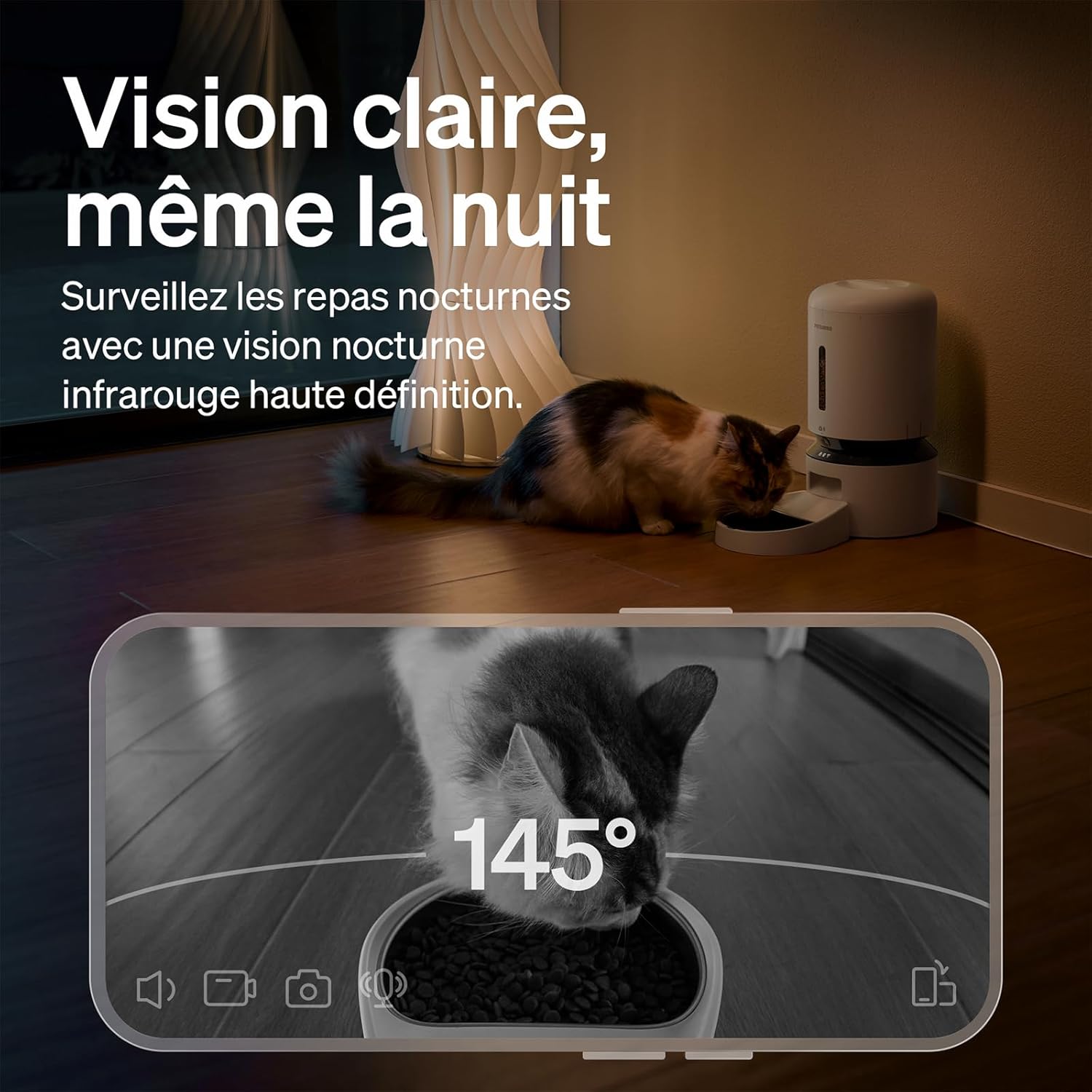 Thumbnail 2 de PETLIBRO 5L distributeur de croquettes automatique WiFi 5G avec caméra 1080P