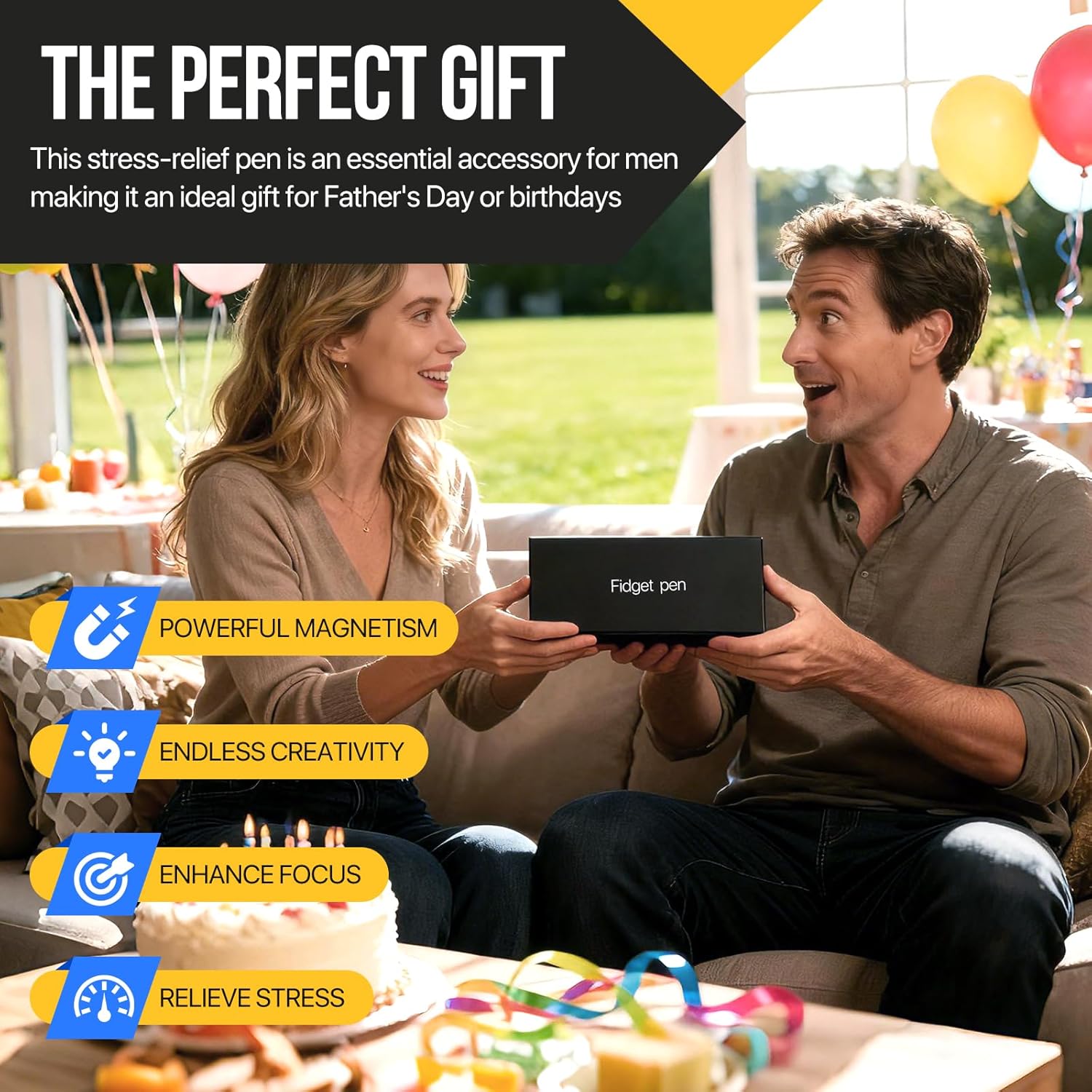 Thumbnail 6 de RoserRose Penna magnetica multifunzione per decompressione ✒️