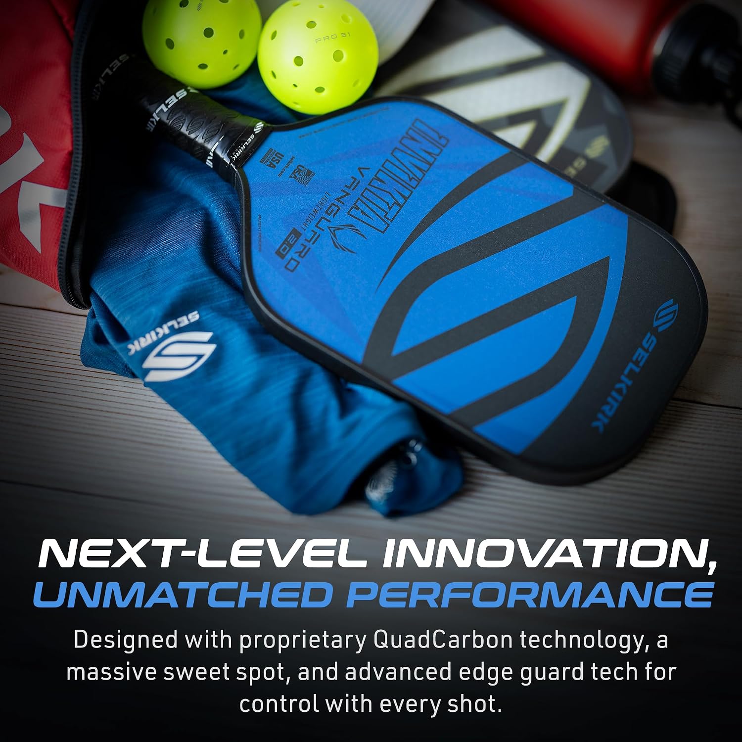 Thumbnail 6 de Selkirk Sport Vanguard Hybrid Pickleball Paddle | Carbon Fiber X5 Core
