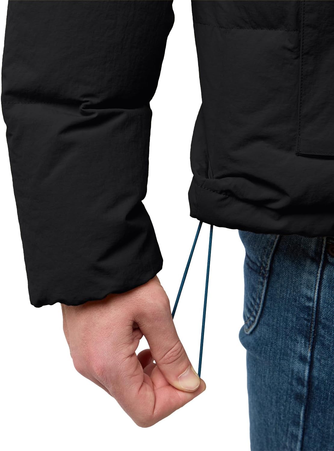 Detalle de Jack Wolfskin NORDLICHT JACKET A60040_6000 – męska kurtka puchowa 550 cuin