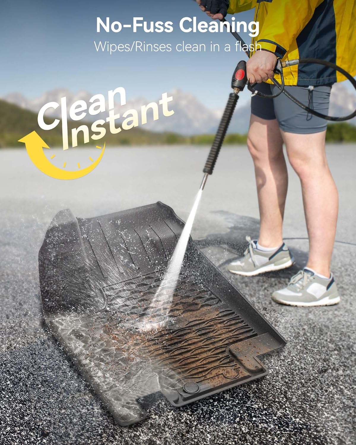 Thumbnail 4 de 3W Floor Mats Nissan Pathfinder 3-Row TPE 8‑Passenger