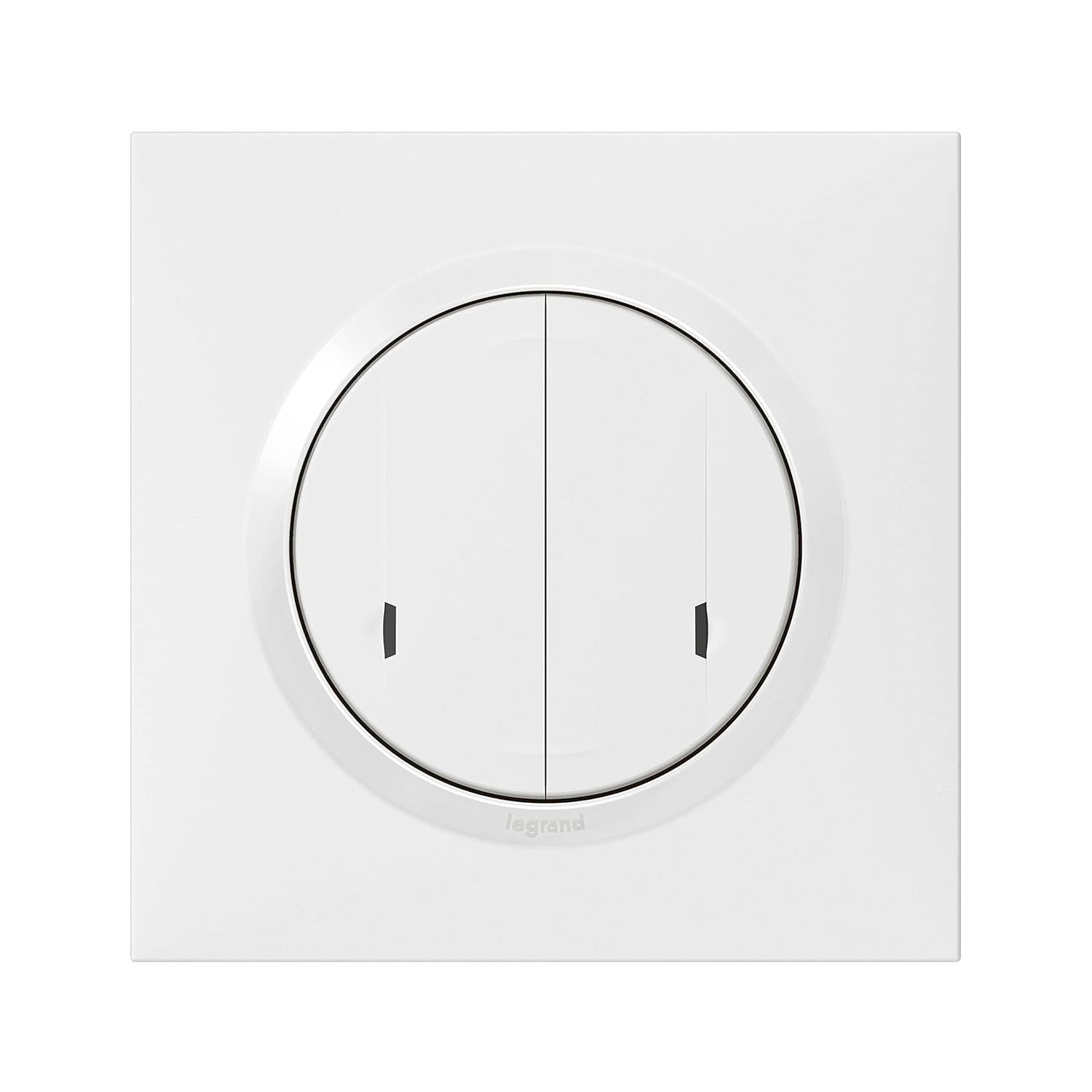 Thumbnail 2 de Legrand Dooxie with Netatmo — interrupteur double sans fil On/Off pour éclairage et prises connectées (blanc) 199239