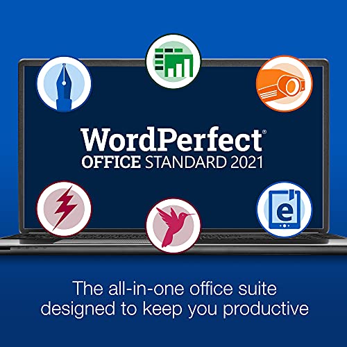 Detalle de Corel WordPerfect Office Standard 2021: A Practical Office Suite for Everyday Productivity