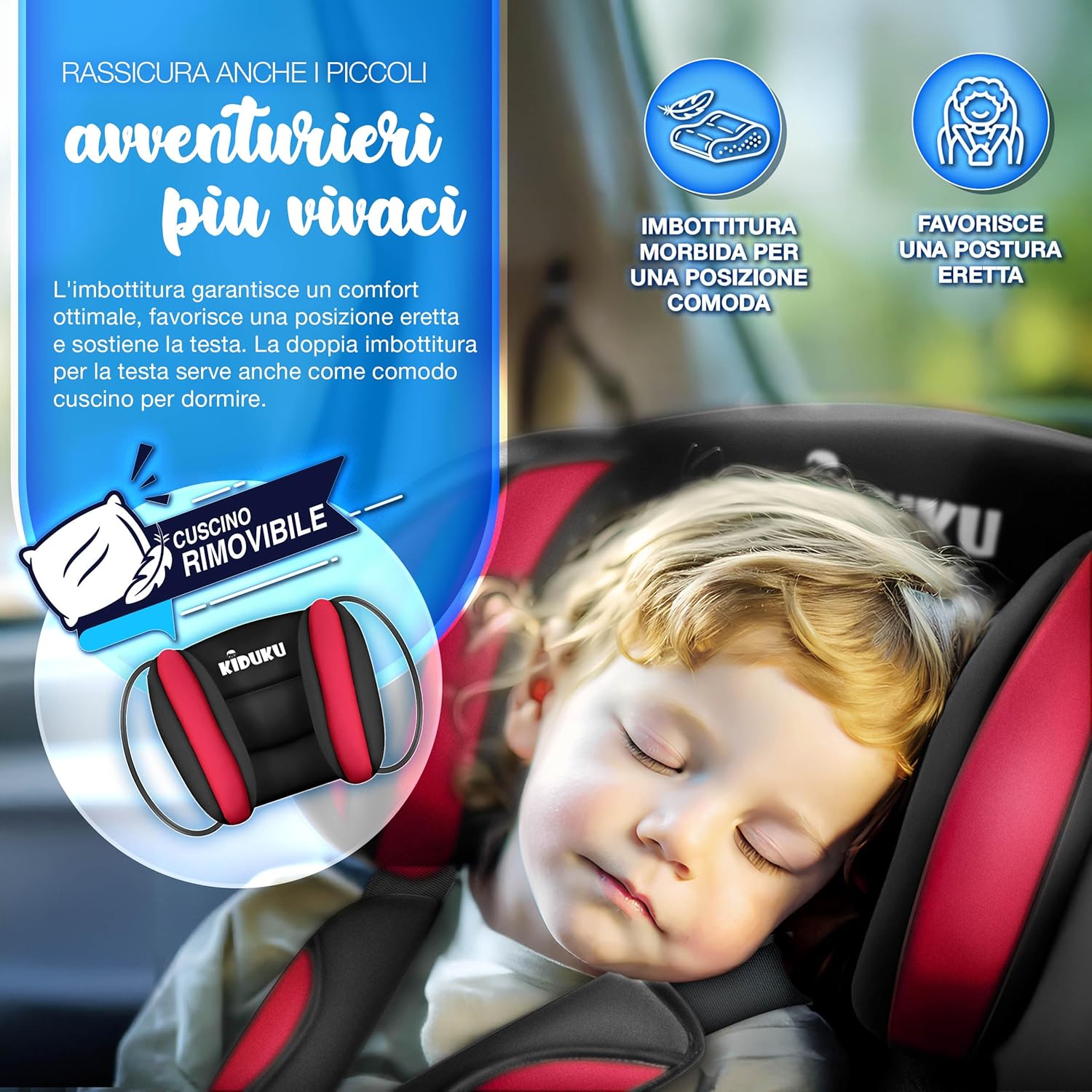 Thumbnail 2 de KIDUKU Seggiolino auto 9-36 kg