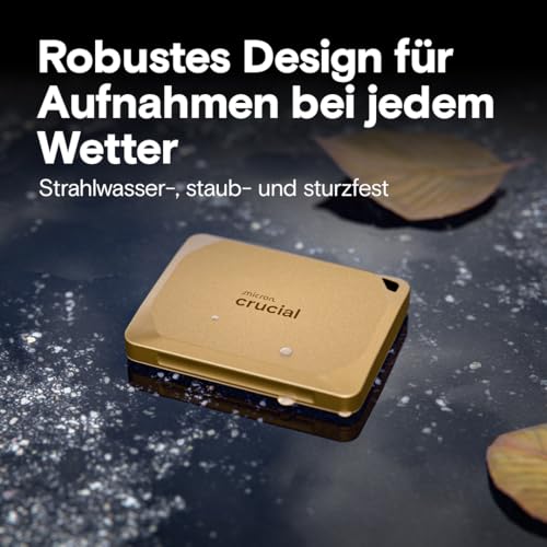 Detalle de Crucial X10 Pro SSD 4TB portátil 2100/2000 MB/s 💽