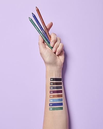 Detalle 2 de Deborah Crayon Kajal 2in1 Gel Waterproof N°01 📐