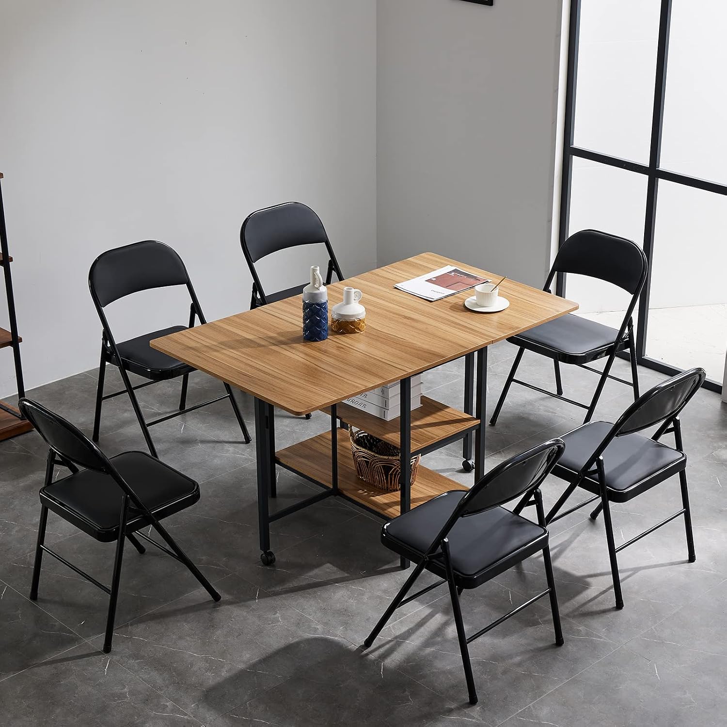 Detalle de Karl home Folding Chairs 12-Pack