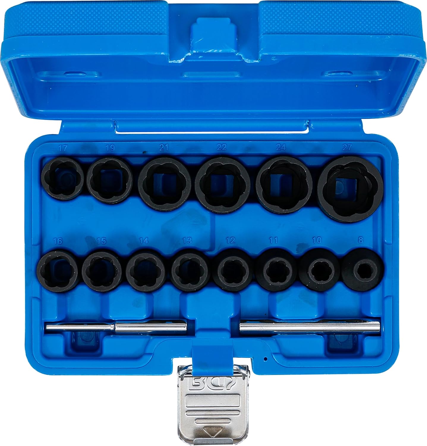 Detalle de BGS 5269 | Jeu de douilles spiralées/extracteur de vis 12,5 mm (1/2”) - 16 pièces