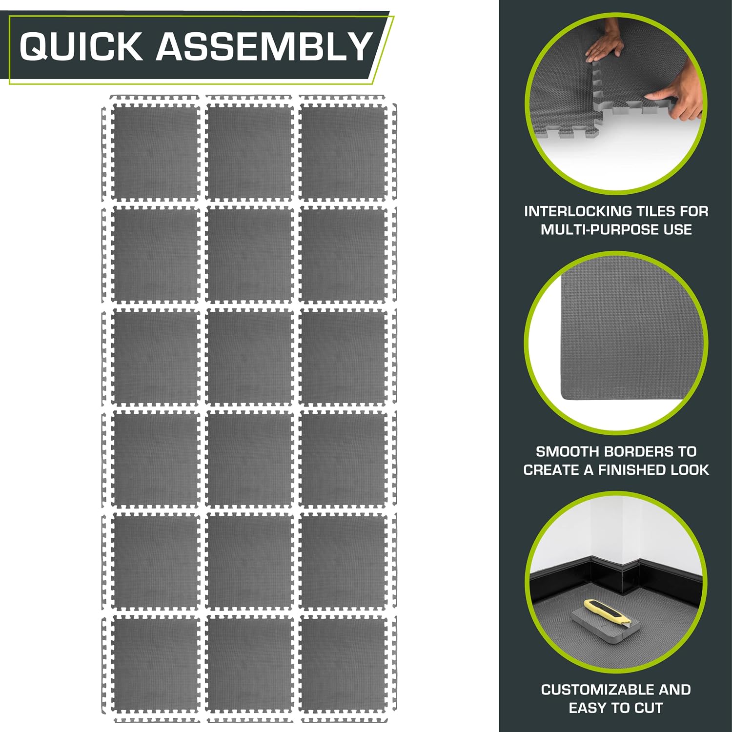 Thumbnail 5 de ProsourceFit 1" Puzzle Exercise Mat 📐
