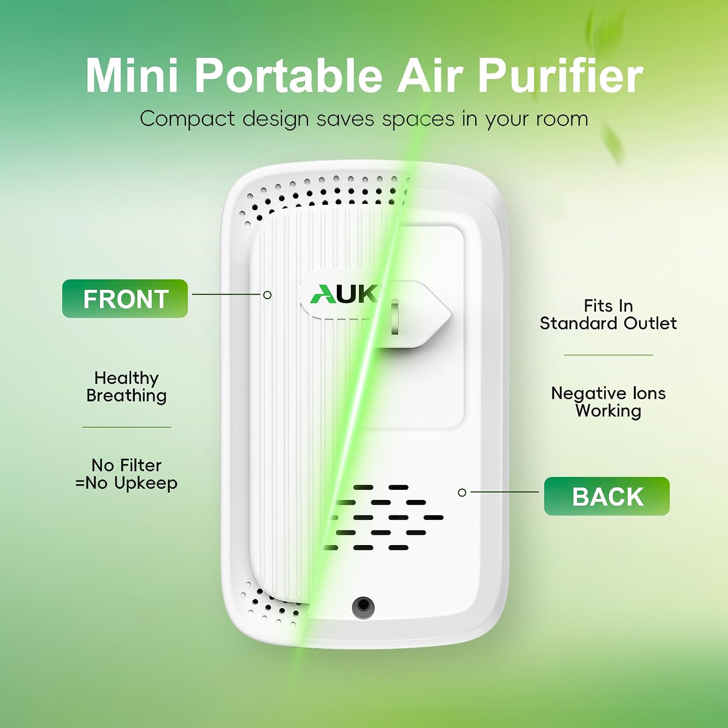 Thumbnail 3 de ShaoDelynxia 115 4-Pack Plug-In Air Ionizers, Filterless and Quiet