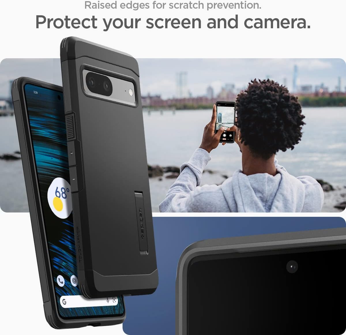 Detalle 2 de Coque Spigen Tough Armor pour Pixel 7 ⚙