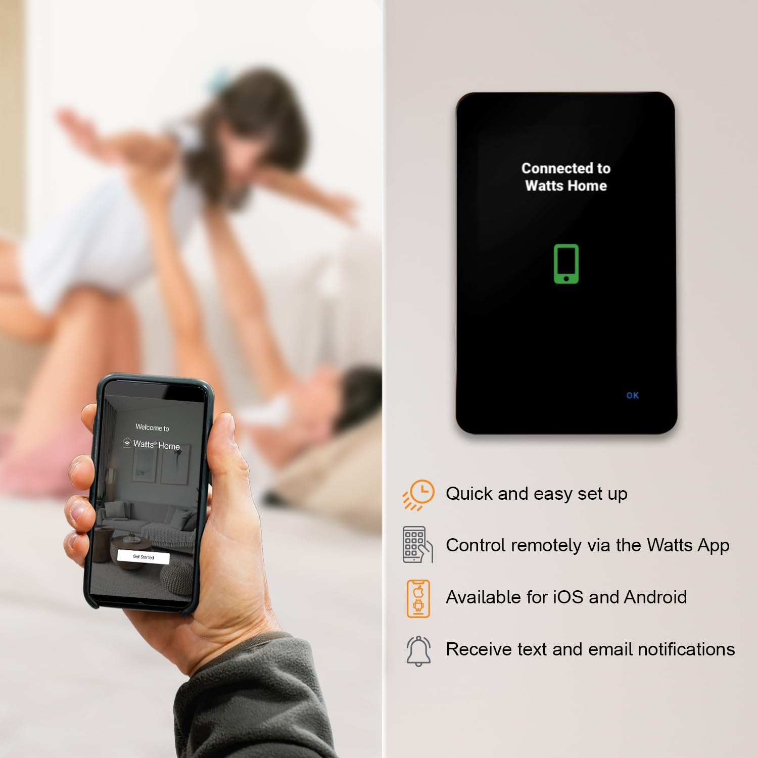 Thumbnail 3 de SunTouch SunStat CommandPlus: Touchscreen Wi‑Fi Thermostat for Electric Floor Heating
