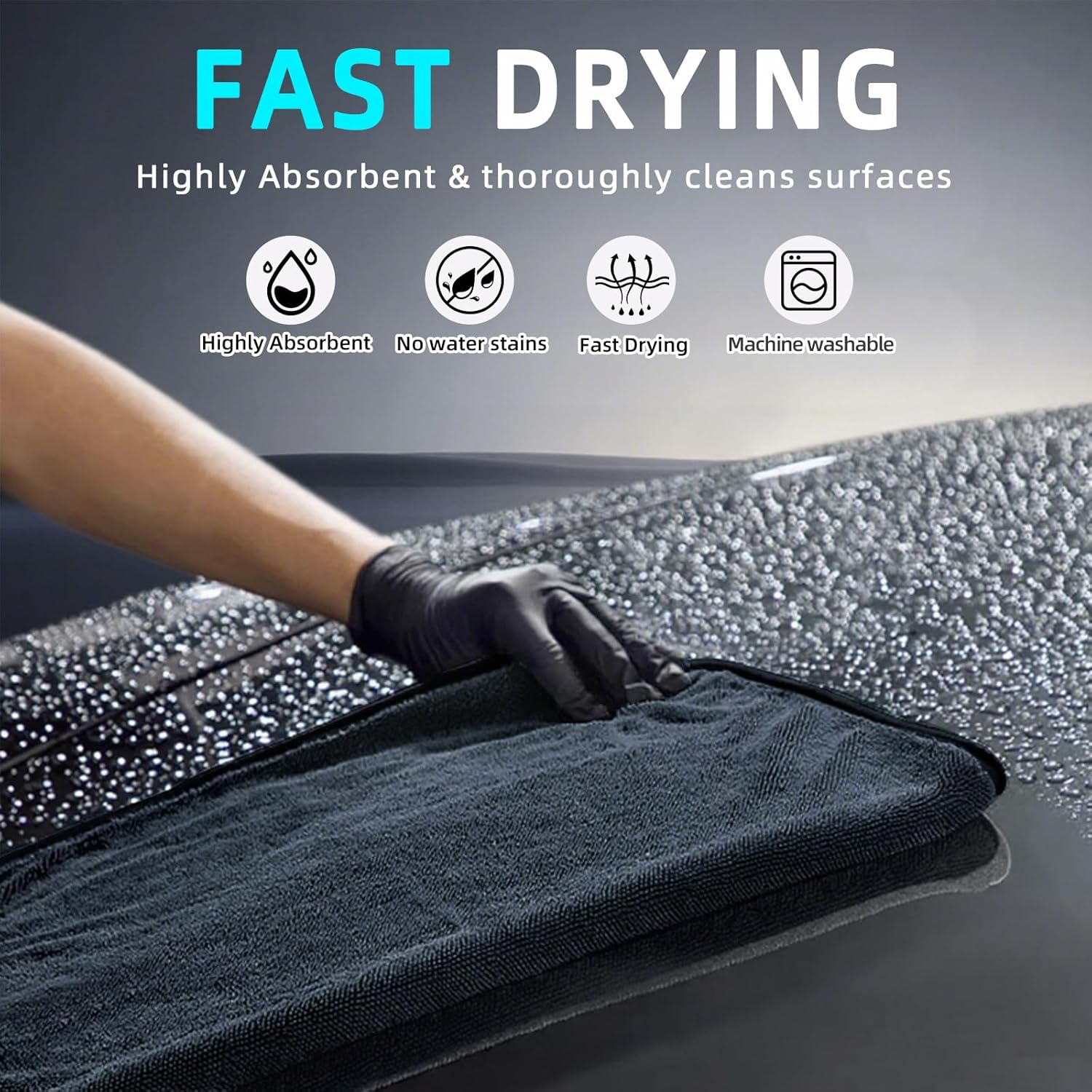 Detalle 2 de Leebey Total Clean Panno Microfibra 40x60cm 🧽