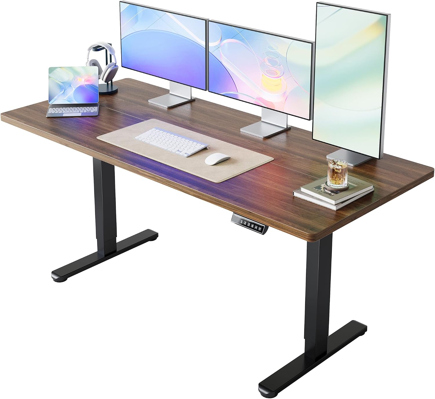 Detalle de HUANUO Electric Standing Desk, 63 x 28 Inch