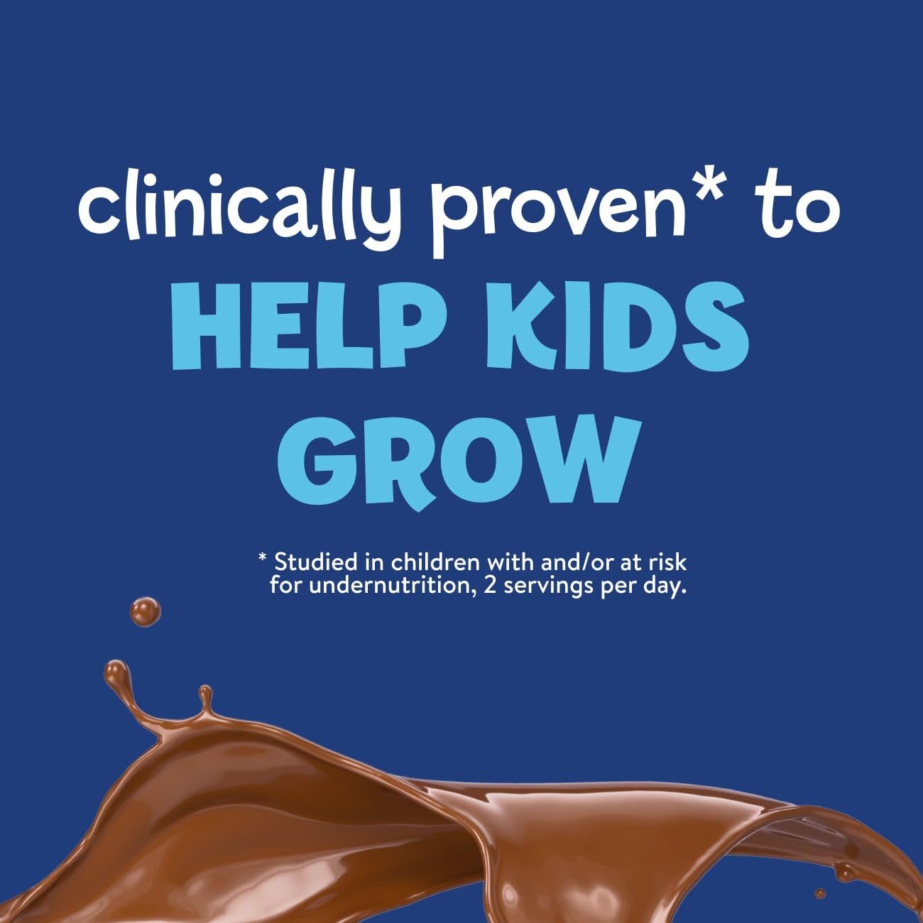 Detalle de PediaSure Grow & Gain Kids Nutrition Shake, Chocolate, 7g Protein — 24 Pack
