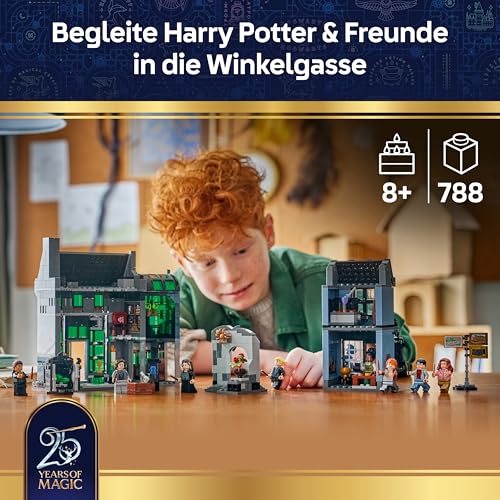 Thumbnail 1 de LEGO Harry Potter Zaubererläden in der Winkelgasse 76471 – magische Einkaufstouren mit Borgin & Burkes und Potages Kesselladen