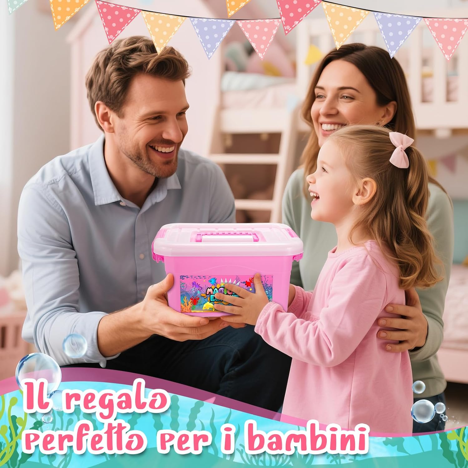 Thumbnail 6 de Kit Gel Acqua per Bambini “Magic Jelly Set” con 12 stampi e gel colorati (4-10 anni)
