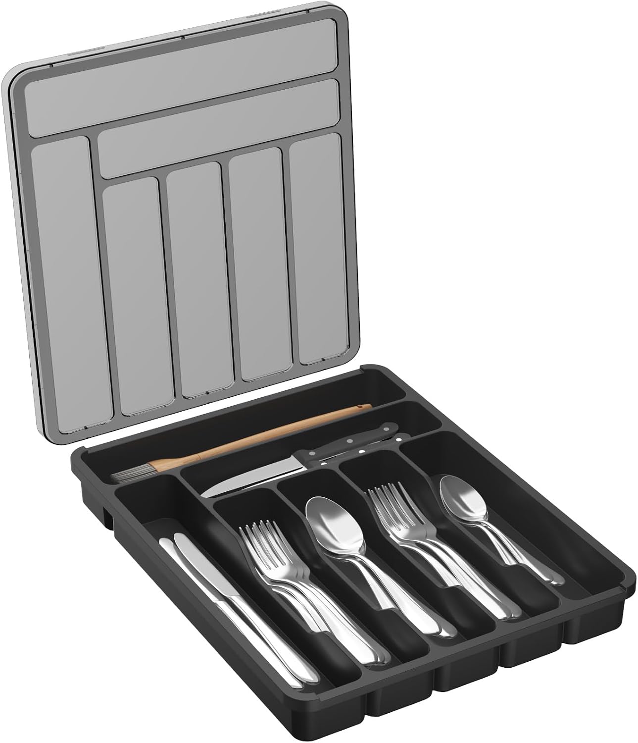 Detalle 1 de Lifewit Silverware Organizer 12.6x11.8 in
