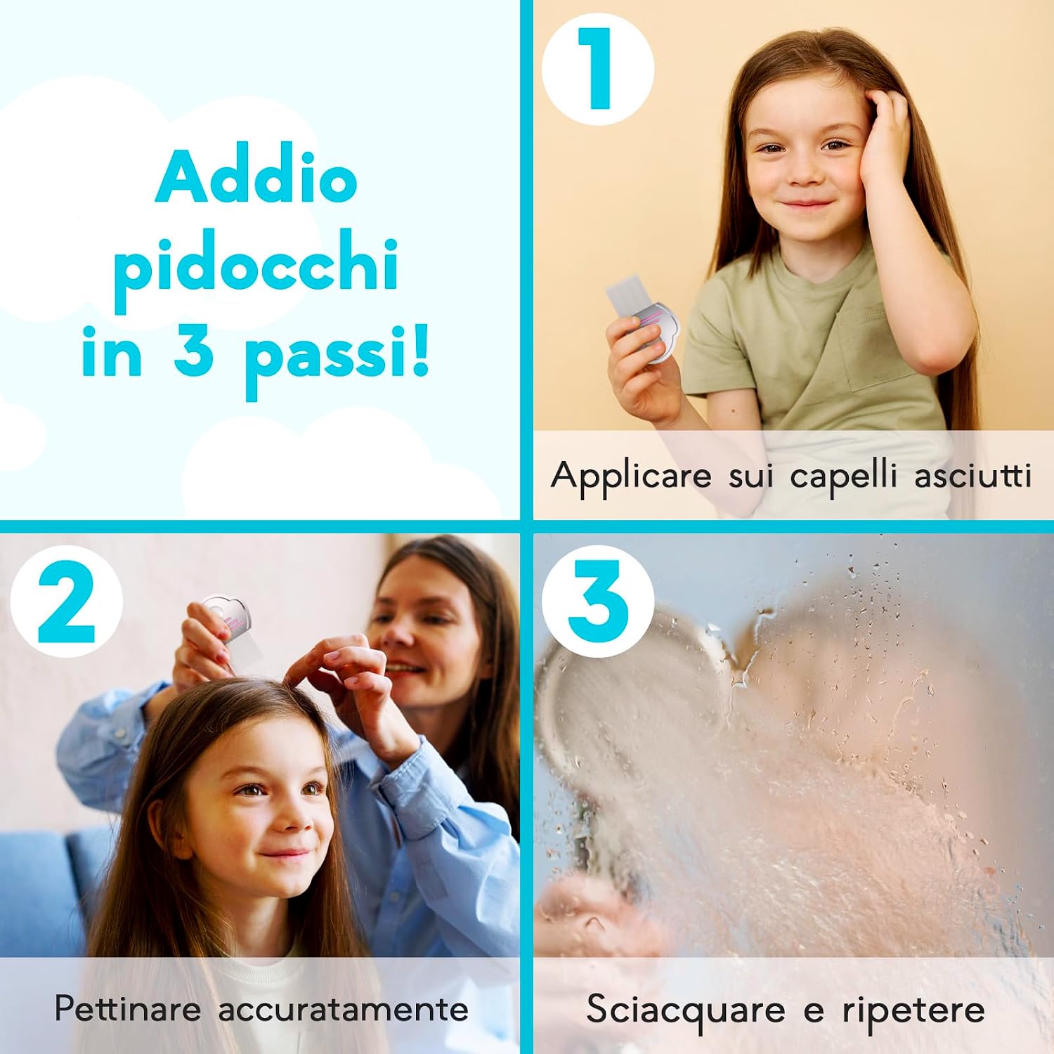 Detalle 2 de Adamson Pettine Pidocchi e Lendini x3