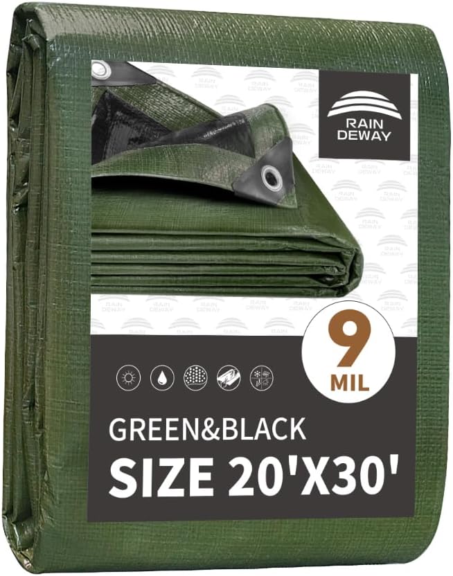Imagen de RAINDEWAY 20x30 ft Tarp Waterproof en OfertitasTOP
