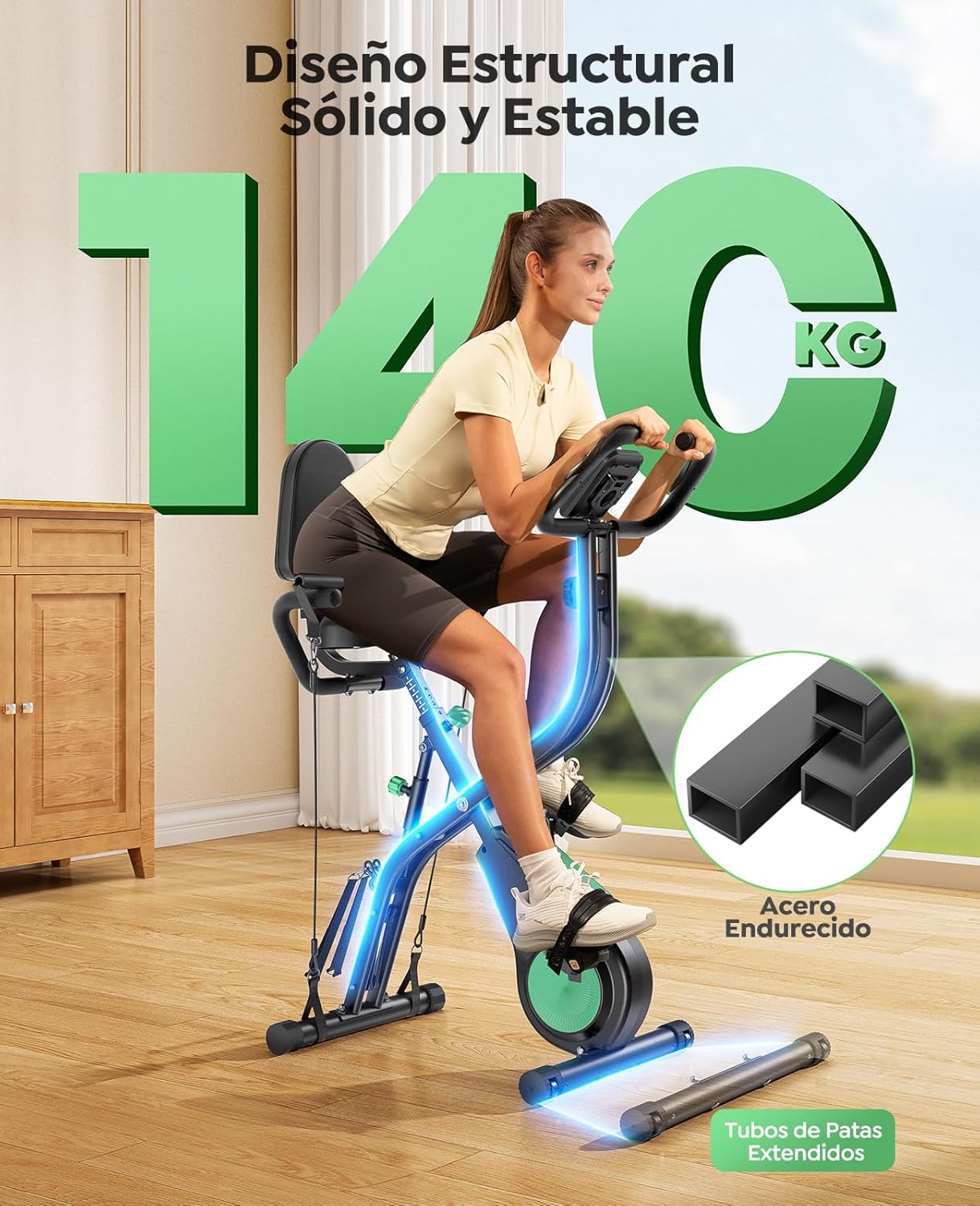 Thumbnail 4 de Toputure 2026 Bicicleta Estática Plegable