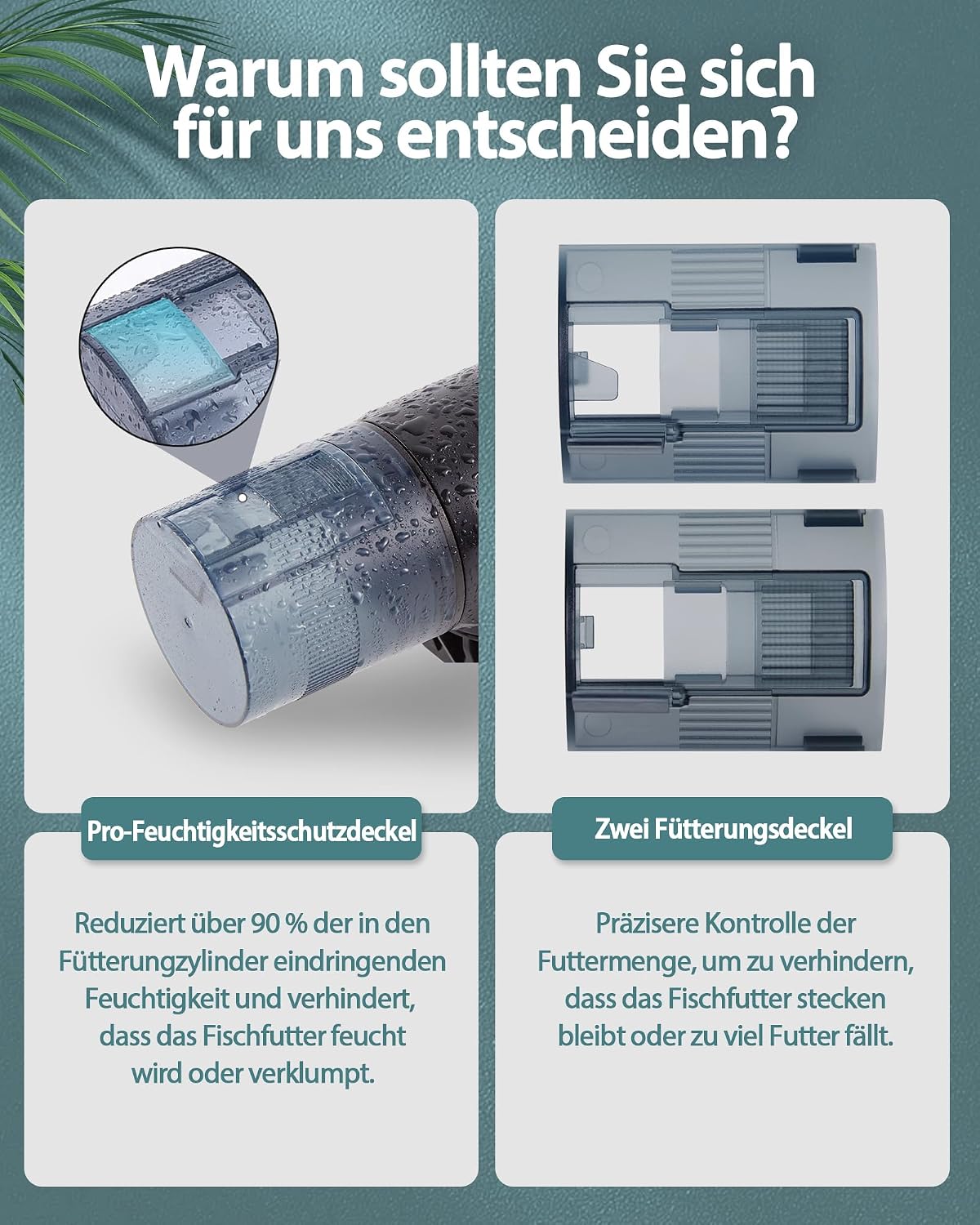 Thumbnail 4 de Futterautomat 200 ml für Aquarium 🐟