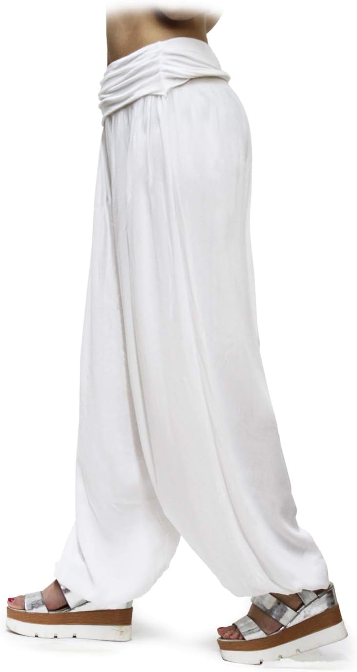 Thumbnail 3 de Glamexx24 Damen Haremshose – leichte Aladin-/Sarouelhose aus Viskose