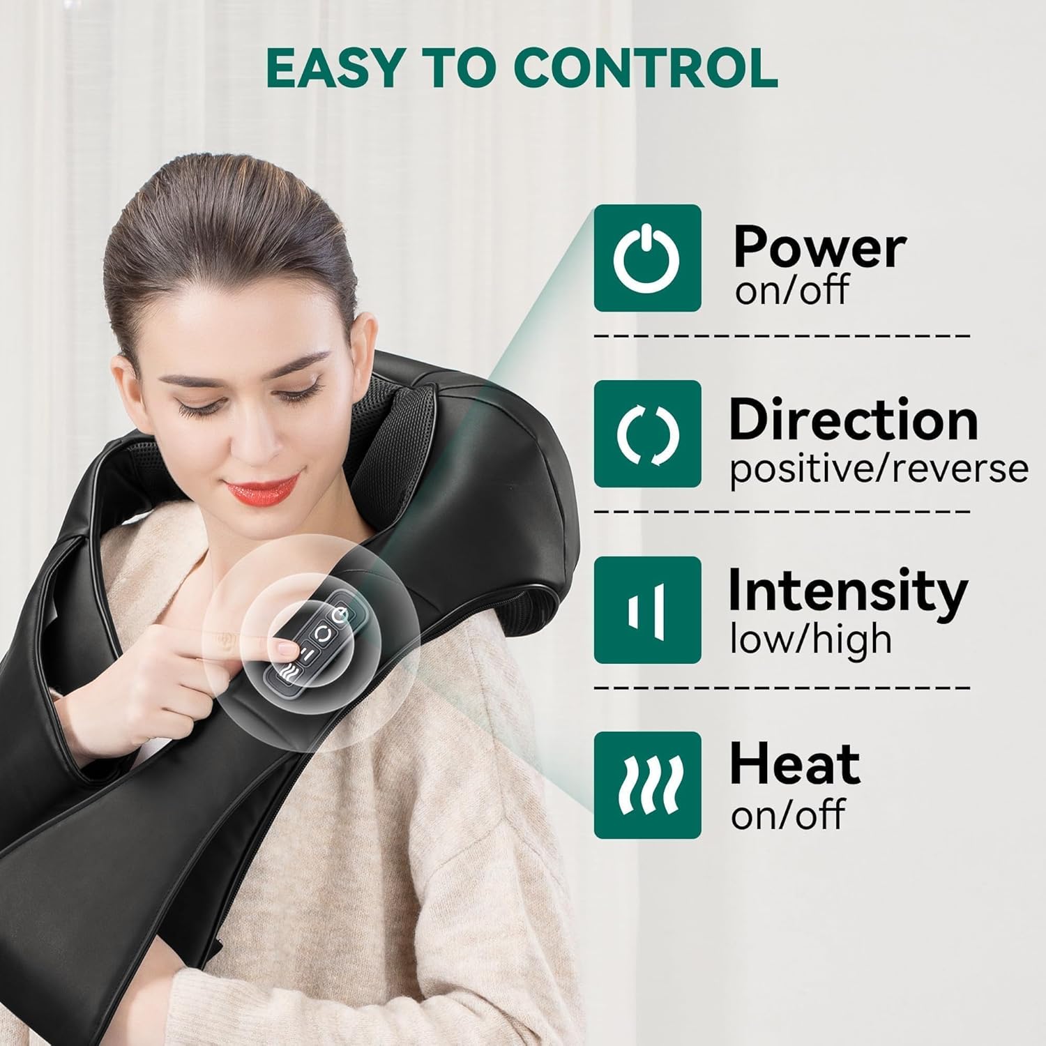 Thumbnail 5 de Snailax Cordless Shiatsu Neck Massager